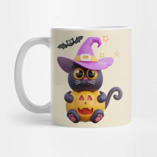 Cute cats, bats, candies n pumpkins 11 Mug